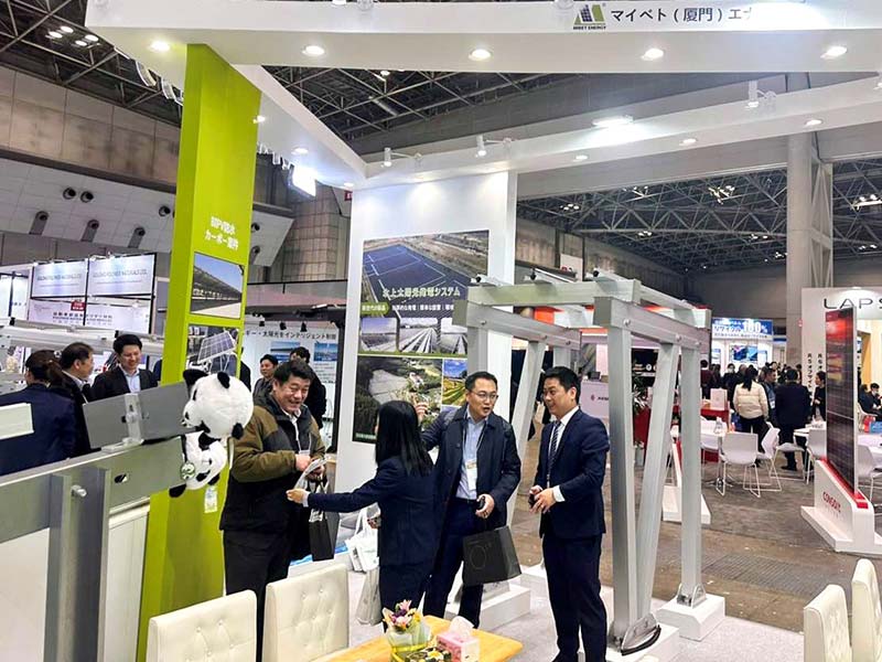 マイべトが東京太陽光発電展示会で輝いてた